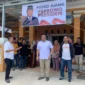 Keterangan foto : Dewan Pimpinan Cabang Partai Gerindra Kabupaten Tanah Bumbu resmikan Posko Juang Prabowo Subianto Presiden 2024, Senin (15/10/2023)