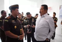 Keterangan foto : Jaksa Agung ST Burhanuddin melakukan kunjungan kerja di wilayah hukum Kejaksaan Tinggi Sulawesi Utara, Rabu 18 Oktober 2023.