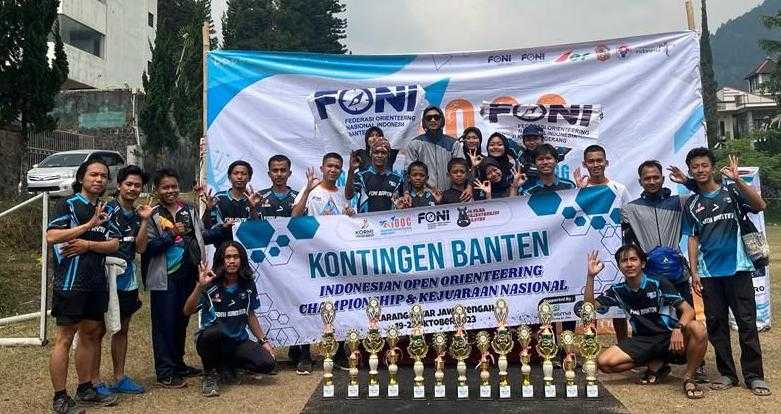 Foni Banten Melampaui Target Juara Pada Kejurnas Orinteering I Teras Media