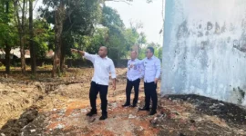 Keterangan foto : Kadivpas Kemenkumham Jabar (Kusnali),Iwan Darmawan (Kabid Pembinaan),dan Dodi Naksabani (KA KPLP), (Rabu, 25/10/2023) 