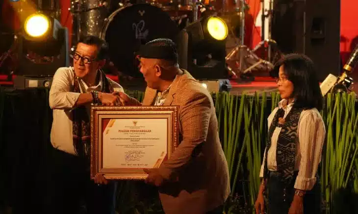 Keterangan foto : Menkumham RI Yassona laoly dan Kepala Kanwilkumham Jabar R. Andika Dwi Prasetya, (Kamis, 26/10/2023) 