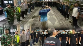Keterangan foto : Lapas Cirebon Laksanakan Giat Razia Gabungan Bersama TNI, POLRI dan BNN, (Kamis, 26/10/2023) 