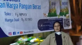 Keterangan foto : Kantor Cabang Badan Urusan Logistik (Bulog) Kabupaten Lebak – Pandeglang terus gencar melakukan Stabilitas Pasokan dan Harga Pangan (SPHP) di Lebak dan Pandeglang, Selasa (31/10/2023)