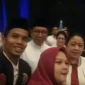 Keterangan Poto: Relawan Jokowi Banten saat kampanye Akbar Sentul Bogor Jawa Barat.