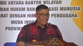 Keterangan foto : Kepala Kantor Wilayah Kementrian Hukum dan HAM Jawa Barat R. Andika Dwi Prasetya, (Jum'at, 27/10/2023) 