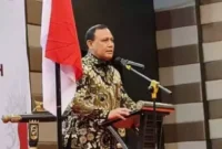 Keterangan foto : Ketua Komisi Pemberantasan Korupsi (KPK), Firli Bahuri berharap masyarakat tidak tergiring opini yang tidak sesuai dengan fakta, Senin (9/10/2023)