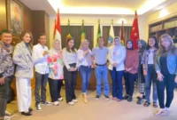 Keterangan foto : Relawan pemenangan Anies - Muhaimin (PROAMIN) menggelar audiensi bersama dengan Letjen TNI (Purn) Sutiyoso, Minggu (15/10/2023)
