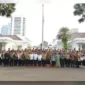 Keterangan Foto: rapat koordinasi nasional yang dipimpin langsung Wakil Presiden Ma'ruf Amin di Istana Wapres, Jl. Medan Merdeka Selatan pada Jumat (06/10/23).