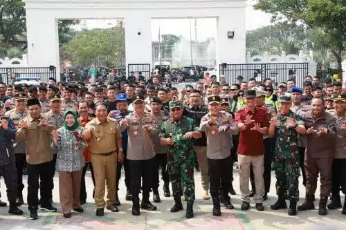 Pj. Gubernur Banten Al Muktabar Saksikan Simulasi Pengamanan Capres dan Cawapres I Teras Media