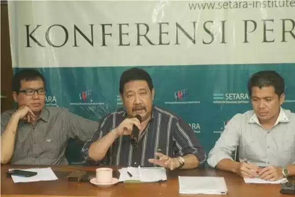 Hendardi Ketua Setara Institute Soal Batas Usia Capres/Cawapres MK Bukan Penopang Dinasti Jokowi I Teras Media