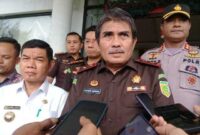 Keterangan foto : Kajati Kalimantan Tengah, Pathor Rahman, Rabu (11/10/2023)