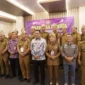20 kepala desa (kades) dibekali wawasan kepemimpinan dan pemerintahan melalui Latihan Dasar Kepemimpinan (LDK) di Ruang Rapat Gemilang Dinas Pemberdayaan Perempuan dan Perlindungan Anak (DPPPA) Kabupaten Tangerang, Kamis (23/11/23).