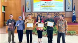 Keterangan foto : Kepala Divisi Administrasi Kantor Wilayah Kementerian Hukum dan HAM Jawa Barat Itun Wardatun Hamro,(Kamis, 16/11/2023) 