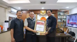 Keterangan foto : Jaksa Agung Terbaik Era Reformasi” dalam kategori “The Prudent and Firm On Law Enforcement”, Rabu (1/11/2023)
