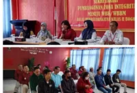 Keterangan foto : Bapas Bogor Bersama BNNK dan Sentra Galih Pakuan beri bantuan sosial bagi klien Pemasyarakatan Narkotika, (Kamis, 2/11/2023)