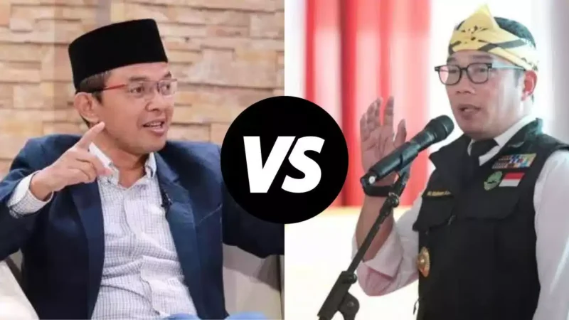 Kiai Maman Imanulhaq Vs Ridwan Kamil.