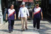 Keterangan foto : Kepala Lapas Cirebon Yan Rusmanto Beserta Jajaran, (Sabtu, 4/11/2023)