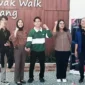 Keterangan foto : Relawan Pendukung Prabowo - Gibran di Palembang, (Minggu, 5/11/2023) 
