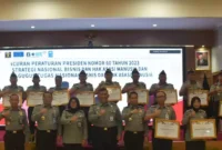 Keterangan foto : Kakanwil Kemenkumham Jabar R. Andika Dwi Prasetya Beserta Jajaran Kemenkumham Jabar, (Selasa, 7/11/2023)