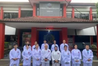 Keterangan foto : Pegawai Bapas Subang Laksanakan Latihan Rutin Kempo, (Rabu, 8/11/2023)