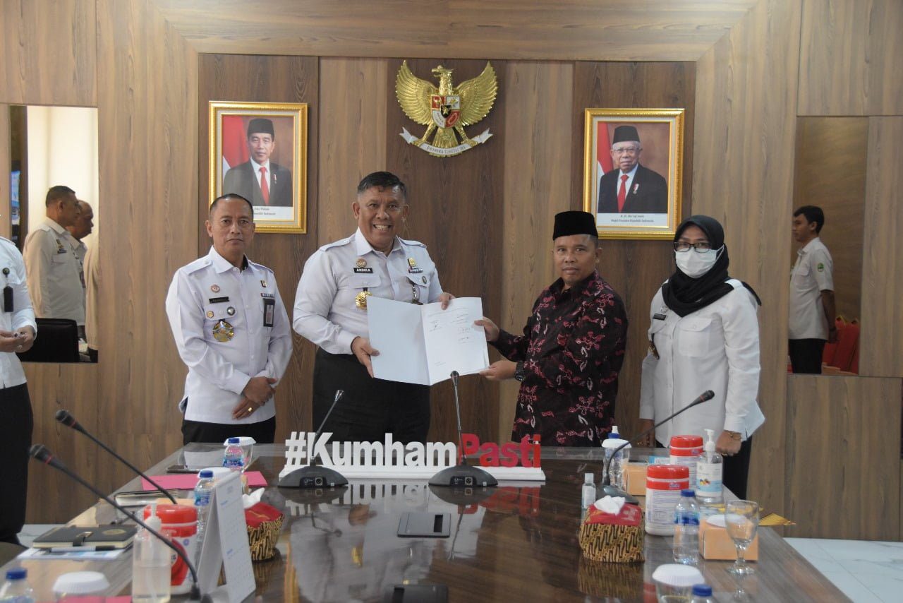 Terima Visitasi Komisi Informasi, Kumham Jabar Raih Kategori "Badan Publik Informatif" I Teras Media