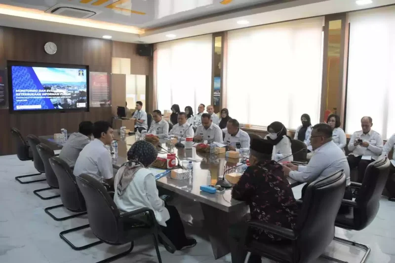 Keterangan foto : Kanwil Kemenkumham Jabar Terima Visitasi komisi Informasi Publik dalam Keterbukaan Informasi Publik, (Rabu, 8/11/2023) 