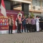 Kirab KPU di halaman Kantor Kecamatan Sepatan, Kamis (09/11/2023)