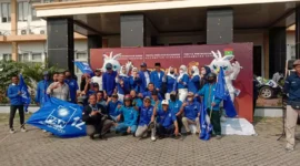 Ma'mun Murod calon legislatif DPRD kabupaten Tangerang dapil 3 bersama pendukungnya