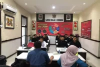 Keterangan foto : BPSDM Kemenkumham Evaluasi Petugas Lapas Cirebon Pasca Pelatihan Dasar CPNS T.A 2022,(Kamis, 9/11/2023)