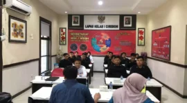 Keterangan foto : BPSDM Kemenkumham Evaluasi Petugas Lapas Cirebon Pasca Pelatihan Dasar CPNS T.A 2022,(Kamis, 9/11/2023) 