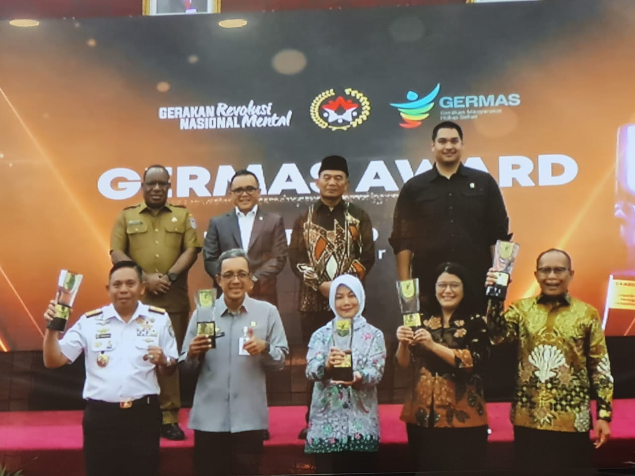 Kemenkumham Raih Terbaik Kedua dalam Penghargaan Germas Award Tahun 2023 I Teras Media