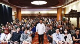 Keterangan foto : Calon presiden (capres) dan calon wakil presiden (cawapres) Koalisi Indonesia Maju (KIM), Prabowo Subianto-Gibran Rakabuming Raka, Rabu (15/11/2023)