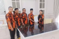 Penerimaan surat keputusan oleh ketua PP MPC Kota Tangerang
