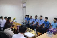 Keterangan foto : Kepala Divisi Pelayanan Hukum dan HAM Jawa Barat Andi Taletting Langi Monitoring dan Evaluasi PBH Wilayah Bogor, (KAMIS, 16/11/2023)