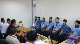 Keterangan foto : Kepala Divisi Pelayanan Hukum dan HAM Jawa Barat Andi Taletting Langi Monitoring dan Evaluasi PBH Wilayah Bogor, (KAMIS, 16/11/2023) 