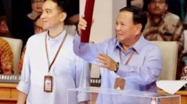 Keterangan foto : penampilan Prabowo yang penuh dengan senyum dan tawa sudah menjadi ciri khasnya selama ini, Jumat (17/11/2023)