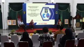Keterangan foto : Dirjen HAM Luncurkan Permenkumham no. 25 Tahun 2023 di Bandung, (Senin, 20/11/2023) 