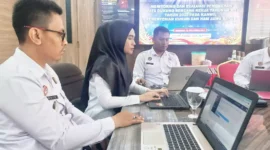 Keterangan foto : Petugas Lapas Cirebon Ikuti Monitoring dan Evaluasi Pemenuhan RKT RB Tahun 2023,(Kamis, 23/11/2023) 