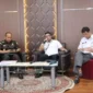 Keterangan foto : Kejaksaan Tinggi DKI Jakarta mengadakan kegiatan penerangan hukum pemilu bersama Komisi Pemilihan Umum (KPU) se-DKI Jakarta, Kamis (23/11/2023)