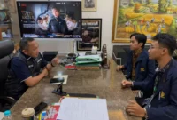 Keterangan foto : Kejaksaan Agung, Kepala Pusat Penerangan Hukum (Kapuspenkum) Dr. Ketut Sumedana menerima audiensi dengan Perwakilan Badan Eksekutif Mahasiswa (BEM) Universitas Udayana, Kamis (23/11/2023)