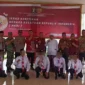 Keterangan foto : 5 Orang Narapidana Terorisme Ikrar dan Janji Setia Pada NKRI disaksikan Langsung KadivPas Kemenkumham Jabar Kusnali, (Jum'at, 24/11/2023) 