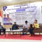 Keterangan foto : Badan Pengurus Cabang (PC) Gerakan Mahasiswa Kristen Indonesia (GMKI) Cabang Denpasar Masa Bakti 2023-2025 Bersama Panitia Pelaksana laksanakan Pembukaan Diskusi Publik dan Masa Perkenalan Gelombang 1 Tahun 2023.
