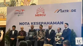 Keterangan foto : Mercu Food (M) Sdn. Bhd. dan PT Berdikari menandatangani Memorandum of Understanding (MOU) yang signifikan, Sabtu (25/11/2023)
