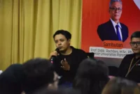 Keterangan foto : Dosen Komunikasi Politik Universitas Paramadina Erik Ardiyanto, Sabtu (25/11/2023)
