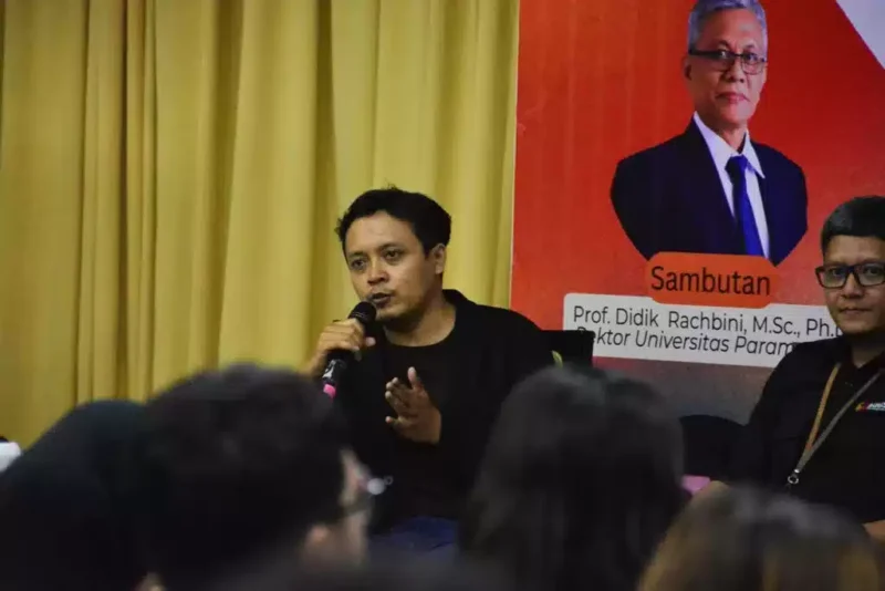 Keterangan foto : Dosen Komunikasi Politik Universitas Paramadina Erik Ardiyanto, Sabtu (25/11/2023)