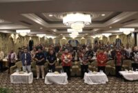 Keterangan foto : Kegiatan tersebut dilaksanakan di Takalar Room Grand Mahkota Hotel, Kamis (23/11).