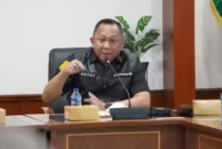 Keterangan foto : Kepala Pusat Penerangan Hukum (Kapuspenkum) Kejagung Ketut Sumedana, Senin (27/11/2023)
