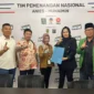 Keterangan foto : ProAmin, sebuah lembaga yang dianggap strategis dalam mendukung langkah Calon Presiden dan Calon Wakil Presiden (Capres-Cawapres) Anies Baswedan-Muhaimin Iskandar (Amin), resmi menjadi bagian integral dari Timnas pemenangan Amin, Selasa (27/11/2023