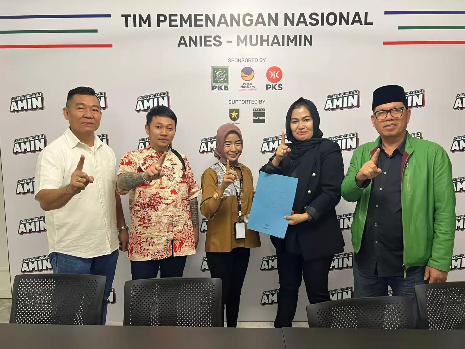 ProAmin Resmi Bergabung di Timnas Anies Baswedan-Muhaimin Iskandar I Teras Media