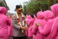 Keterangan foto : Polda Banten menggelar acara pisah sambut pimpinan baru dari Irjen Rudy Heriyanto kepada Irjen Abdul Karim, Senin (27/11/2023) kemarin.